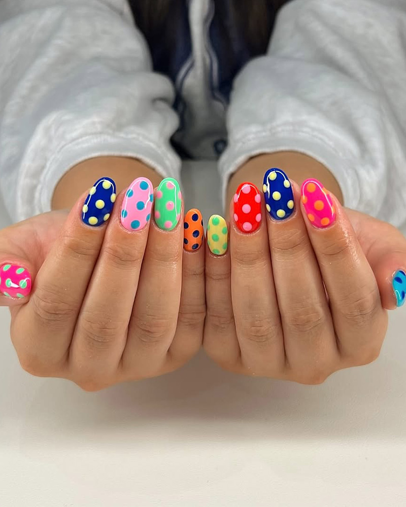 Futuristic Cowok Nails 2025 Pride