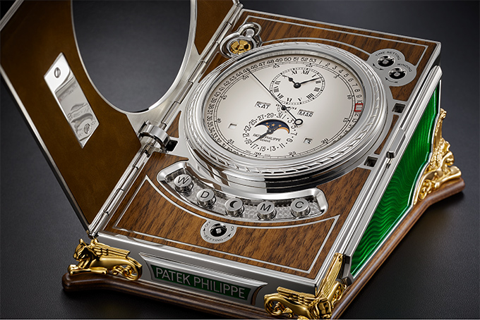 patek philippe desk clock