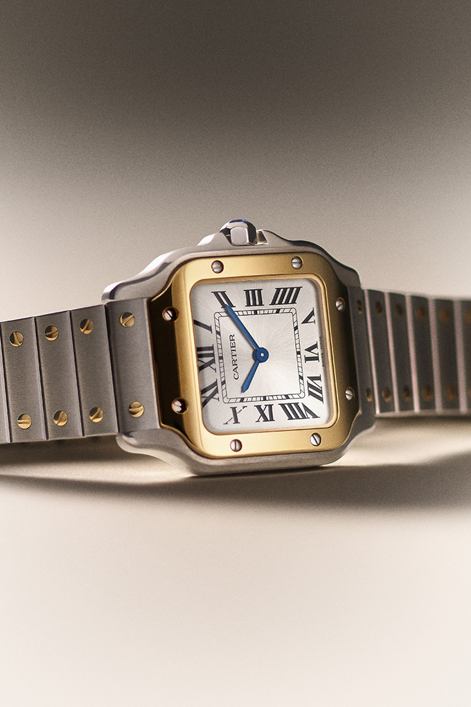 vogue daily watches report santos de cartier