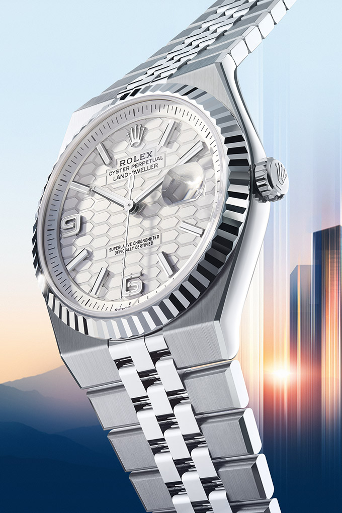 rolex land-dweller bracelet