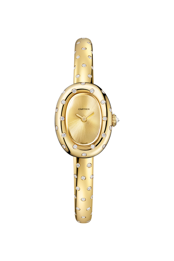cartier baignoire diamonds bangle