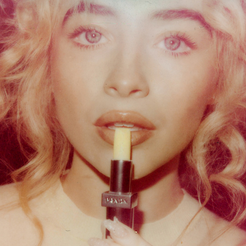 butter yellow beauty | Sabrina Carpenter and Prada Beauty balm