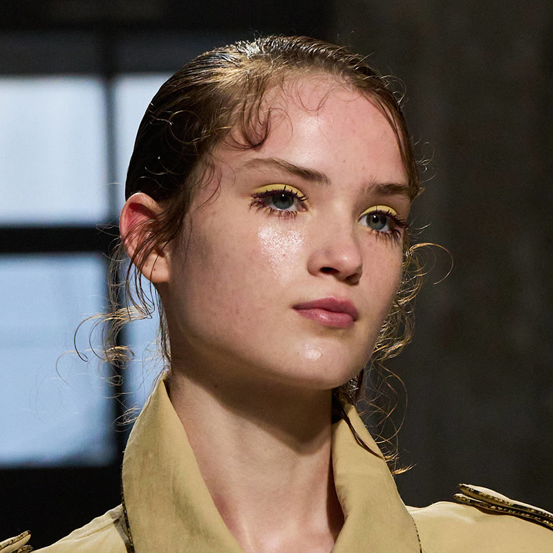 butter yellow beauty | Dries Van Noten spring summer 2025