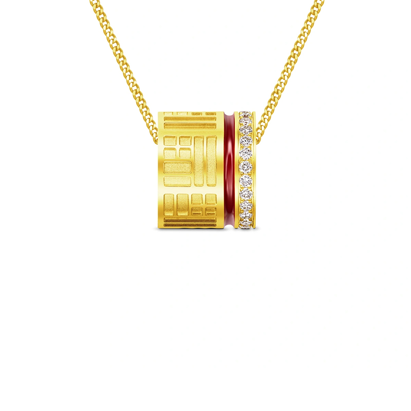 chow tai fook pendant