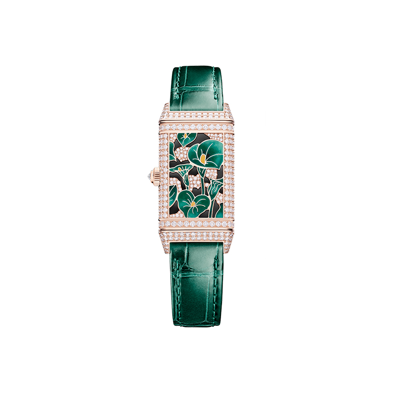 jaeger-lecoultre reverso one precious flowers