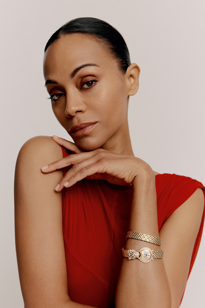 cartier zoe saldana ambassador