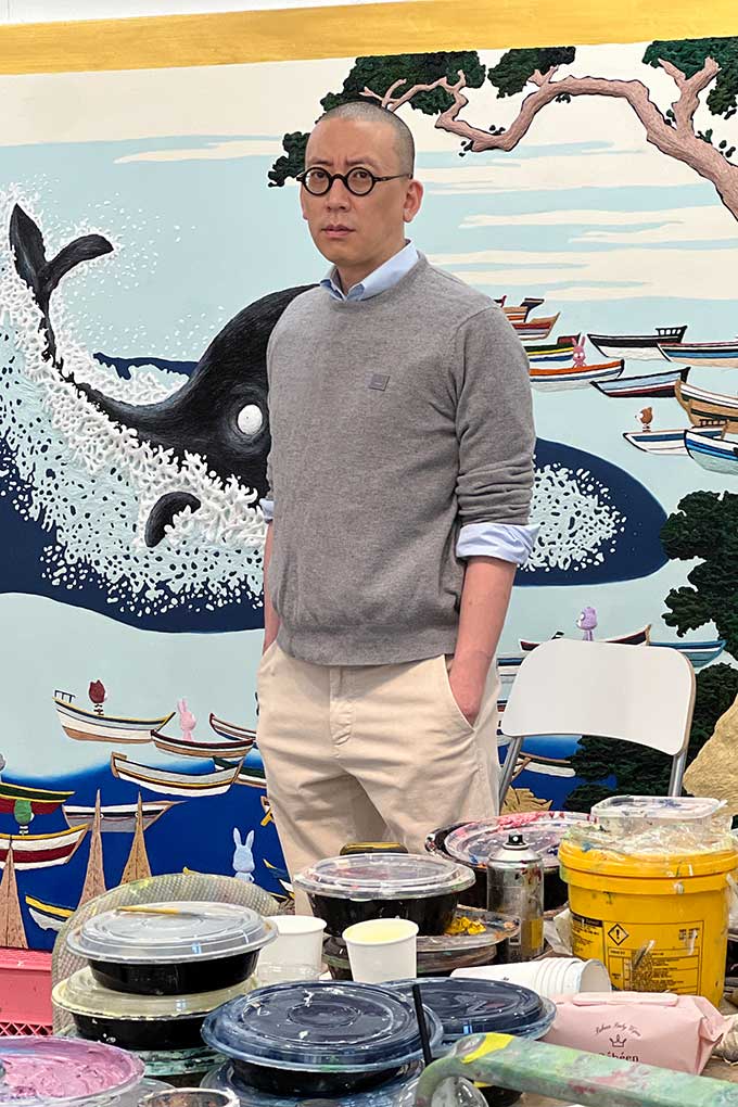 Woo Kukwon's first solo exhibition in Singapore