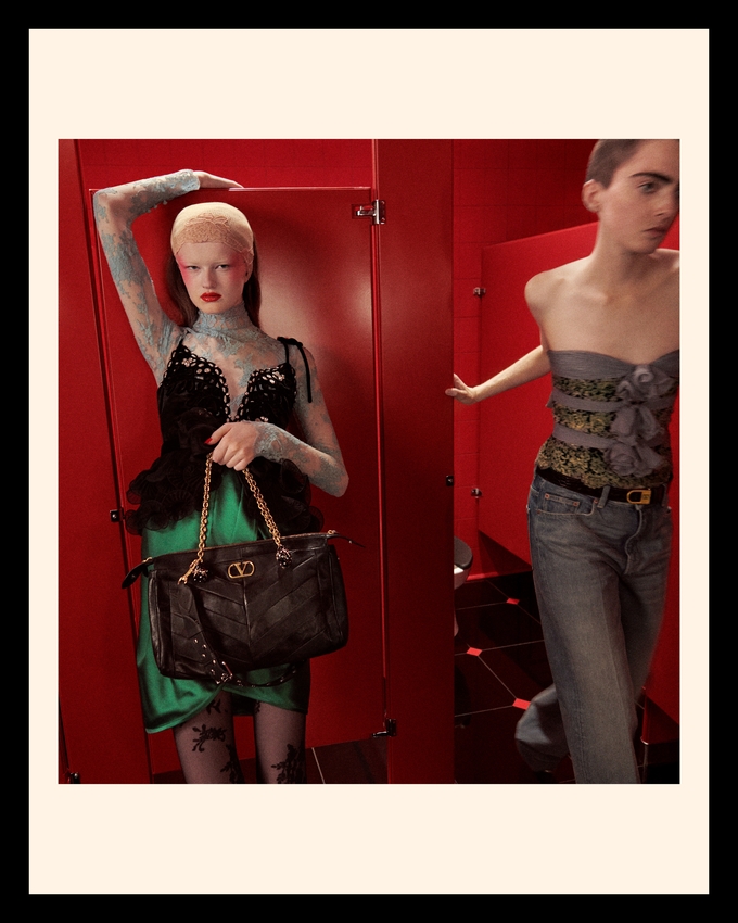 Valentino's Le Méta Théâtre des Intimités campaign unveils a