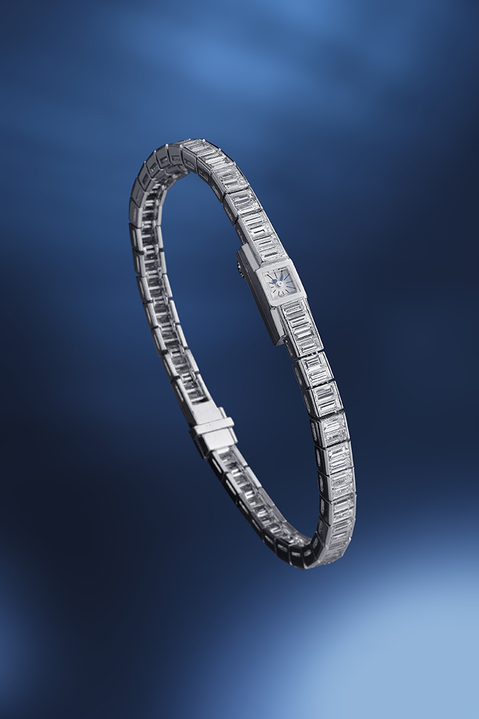 jaeger-lecoultre 101 reine baguette watch shanghai exhibition