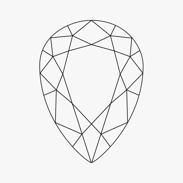 pear cut diamond engagement ring