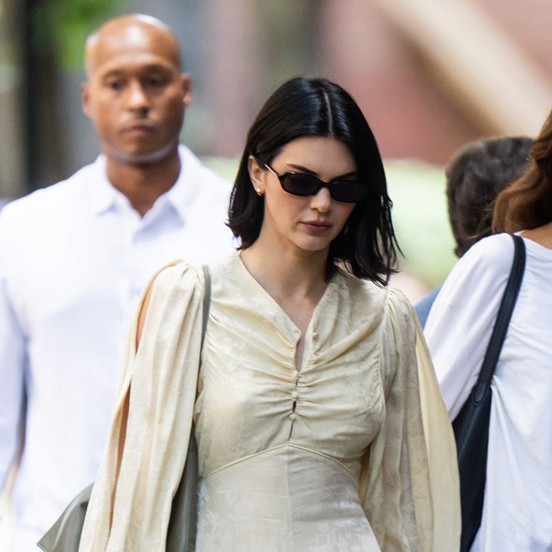NEW YORK, NEW YORK - SEPTEMBER 14: Kendall Jenner is seen in the West Village on September 14, 2025 in New York City. (Photo by TheStewartofNY/GC Images)