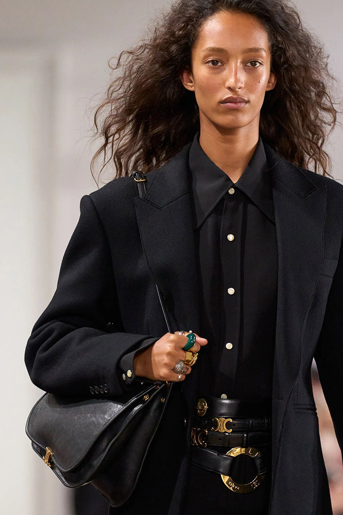 celine spring summer 2026 pinky ring