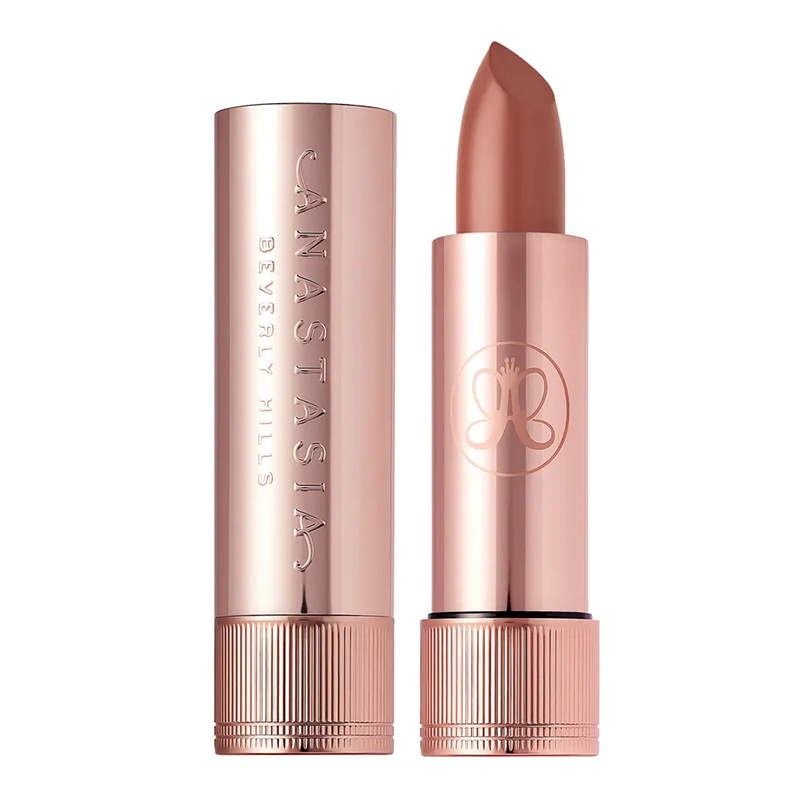 Anastasia Beverly Hills Matte & Satin Velvet Lipstick in Rose Brown (Satin)