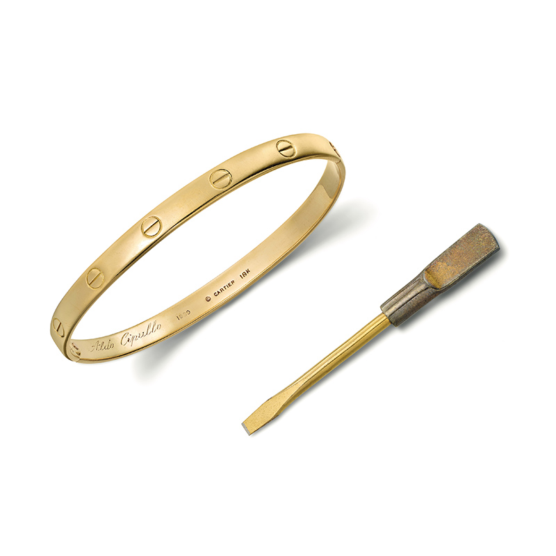 cartier love bracelet aldo cipullo