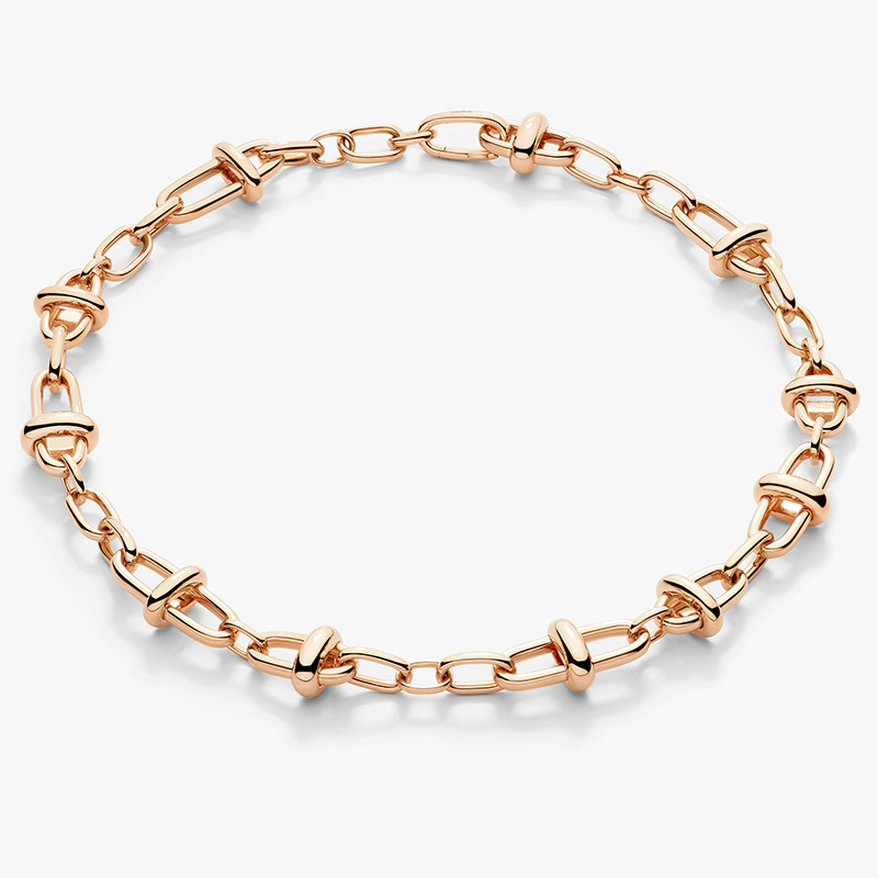 iconica necklace rose gold