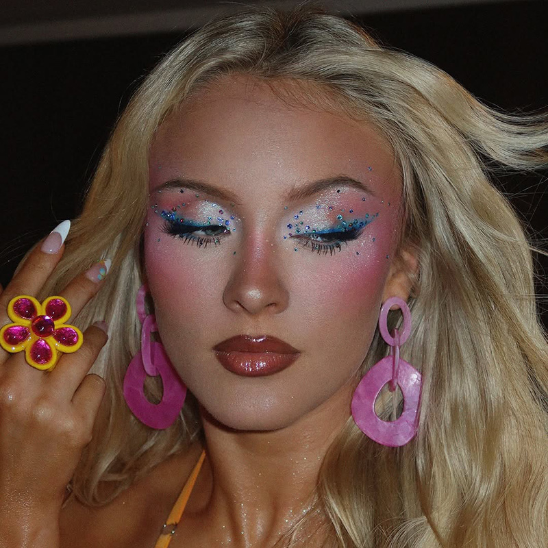 Zara Larsson Midnight Sun Tour Makeup