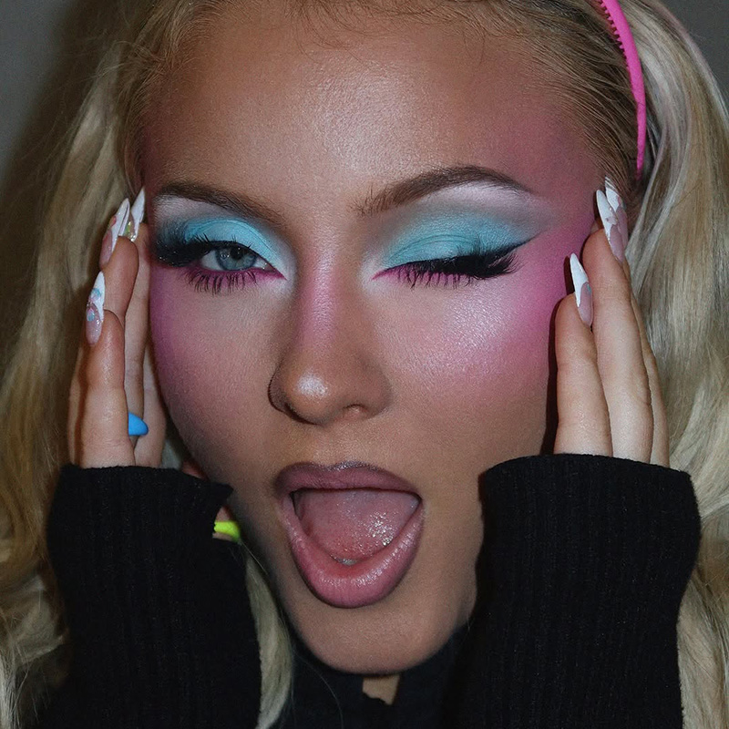 Zara Larsson Midnight Sun Tour Makeup