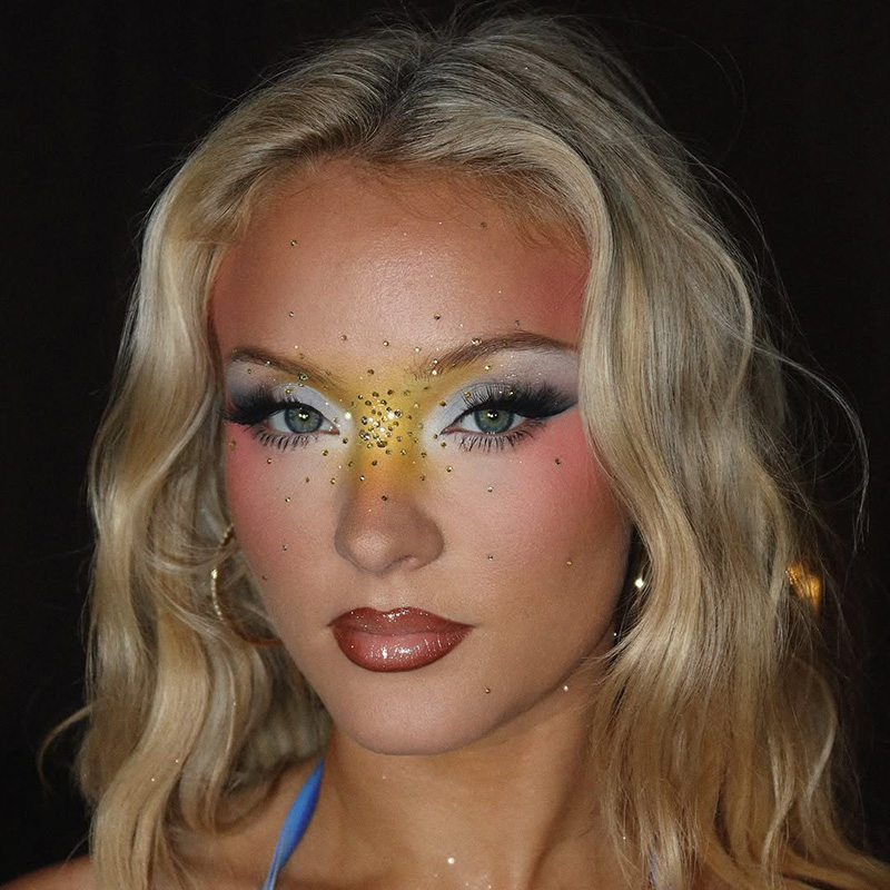 Zara Larsson Midnight Sun Tour Makeup