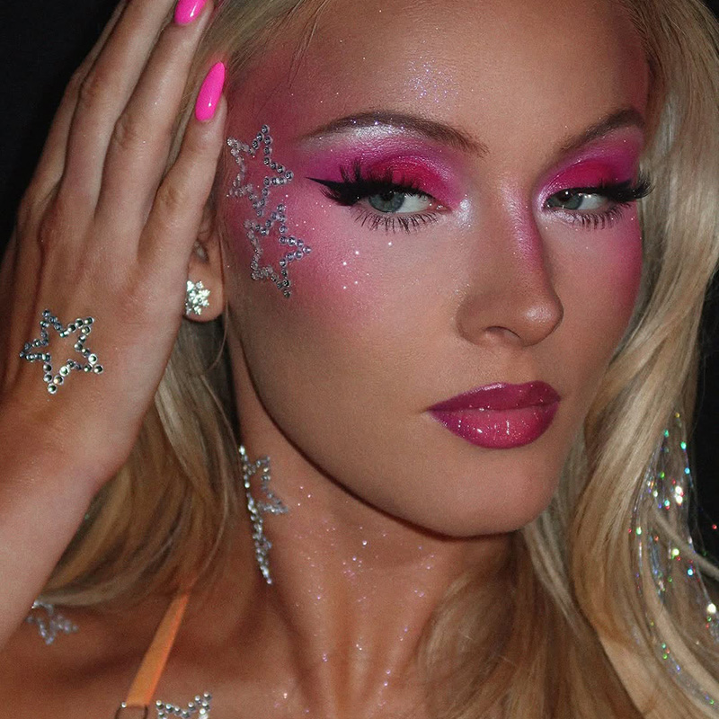Zara Larsson Midnight Sun Tour Makeup