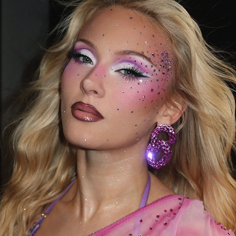 Zara Larsson Midnight Sun Tour Makeup