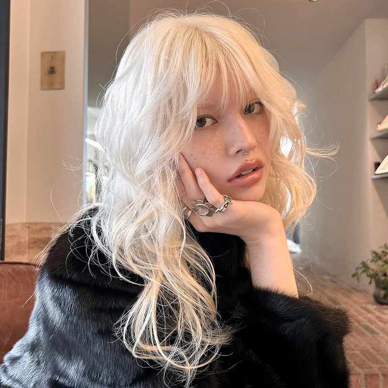 Cloud Dancer hair