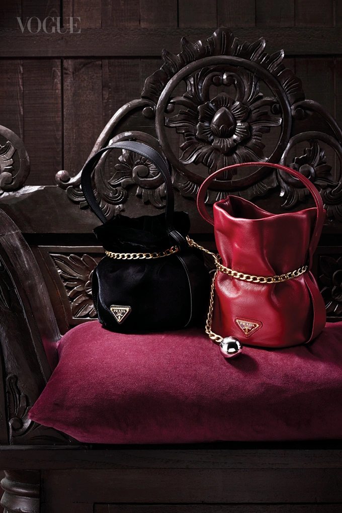 This holiday season, embrace Prada's accessories for a season of