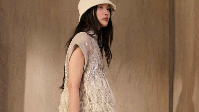 Brunello Cucinelli's spring/summer 2026 collection draws from the