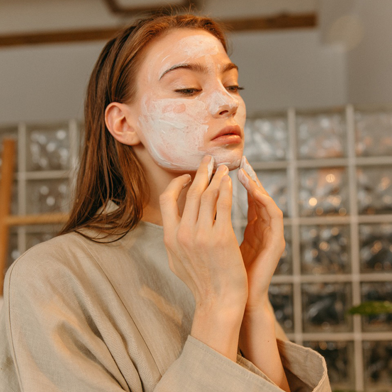 Rice powder skincare