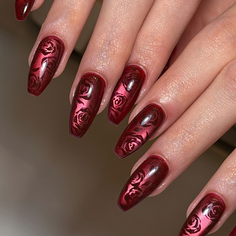 Best Valentine's Day nails for 2026, from romantic florals to