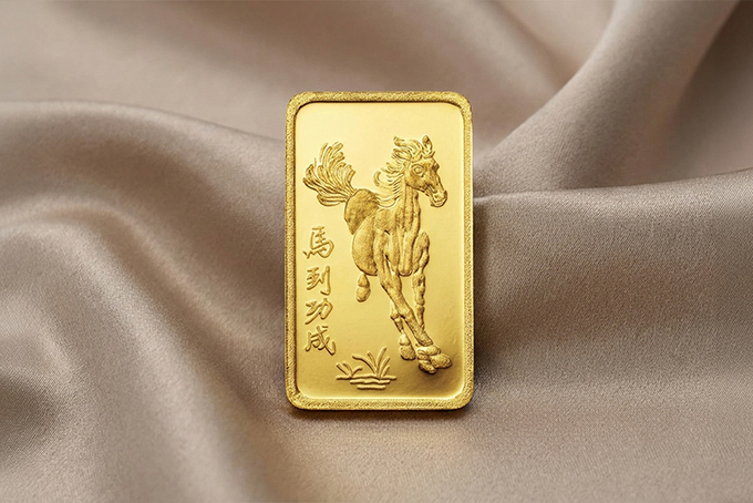 horse gold bar