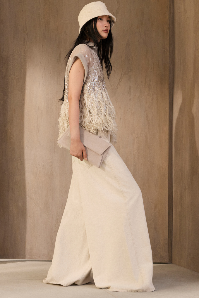 Brunello Cucinelli's spring/summer 2026 collection draws from the