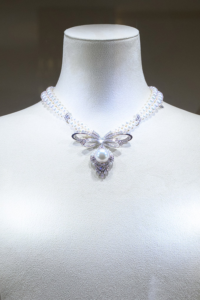 mikimoto pearl necklace