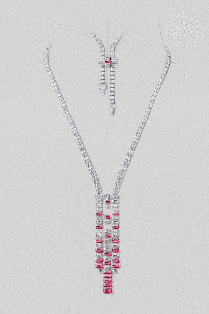 cartier high jewellery en equilibre necklace