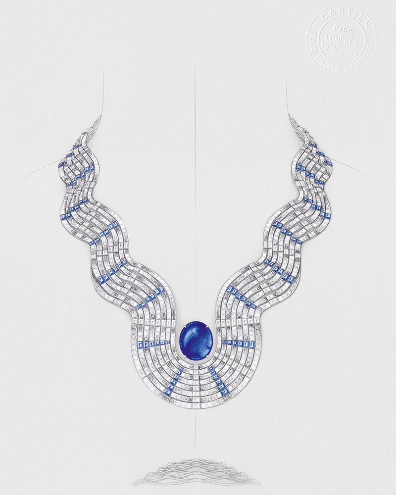 cartier haliade high jewellery necklace
