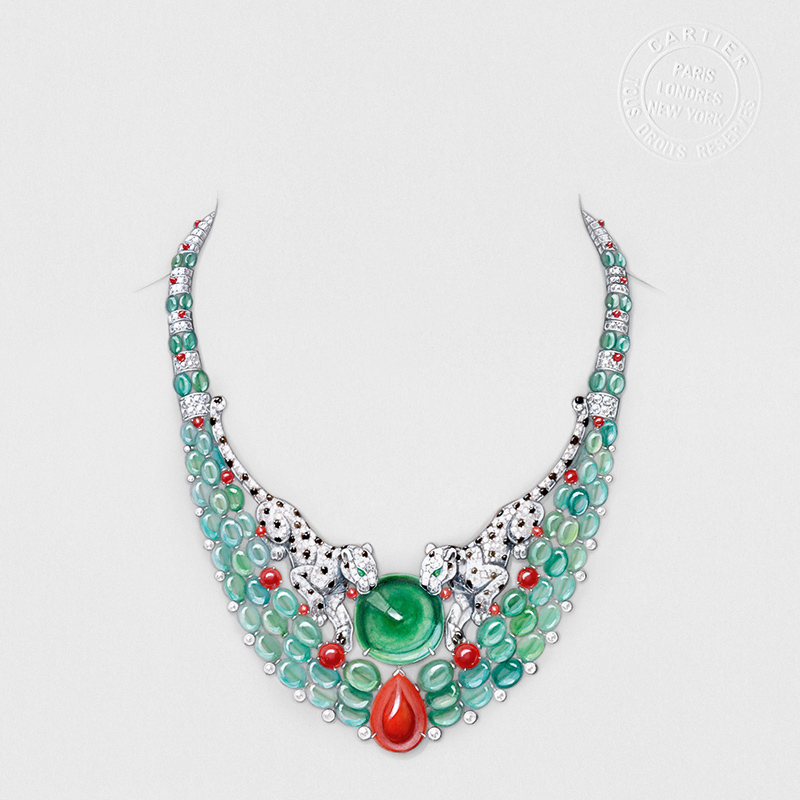 cartier pantheres reflexion