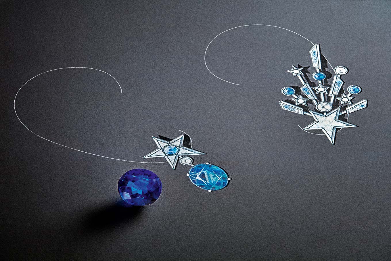 chanel earrings high jewellery