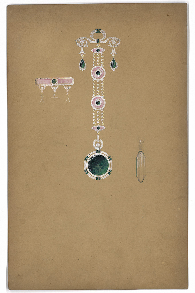 bredillad hatot chatelaine drawing