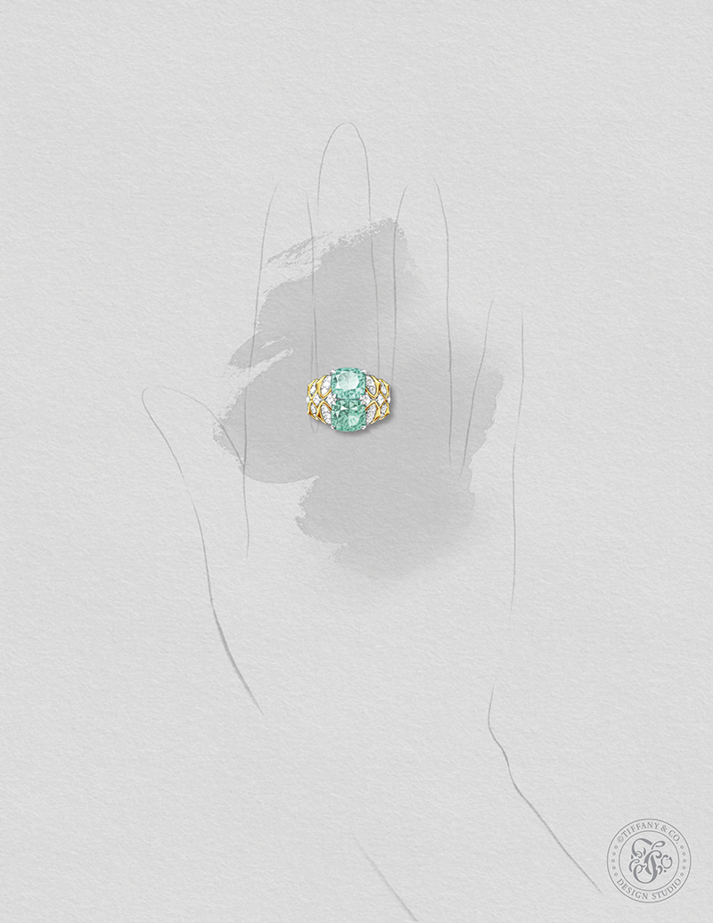 tiffany co gouach&eacute;
