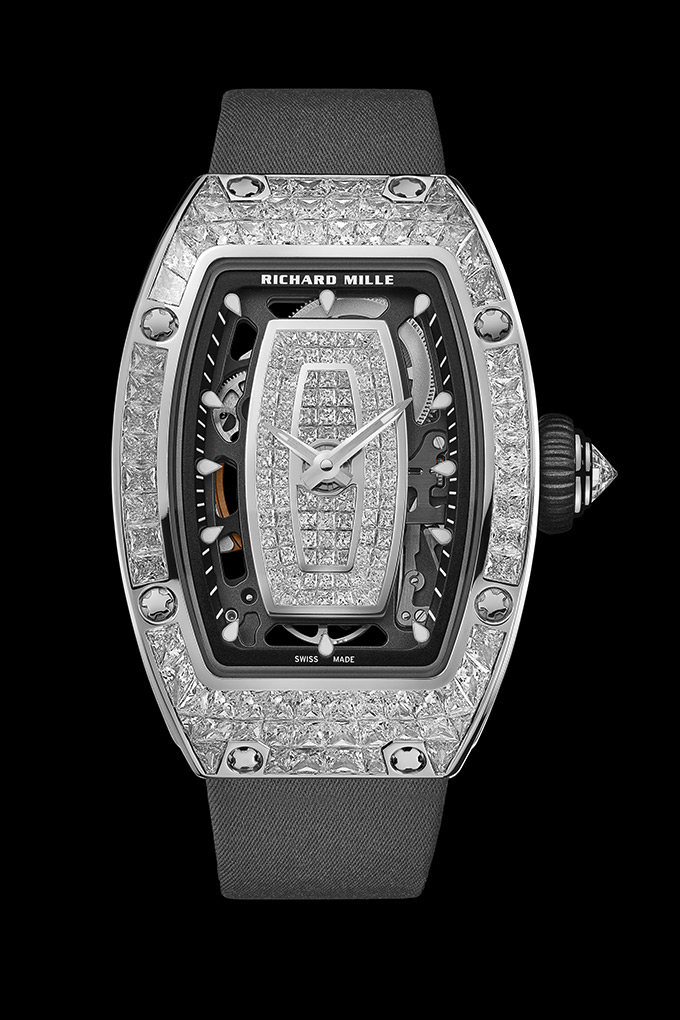 richard mille baguette set diamond