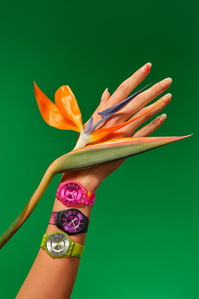 swatch painted paradise