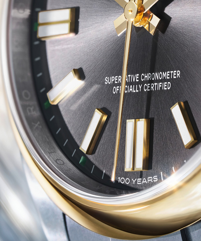 rolex oyster perpetual 41 100 year