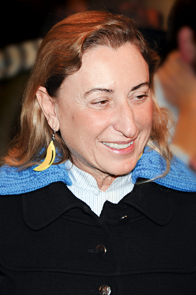 miuccia prada banana earrings
