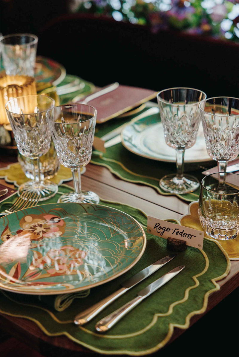 Dining experience aboard the Celia carriage