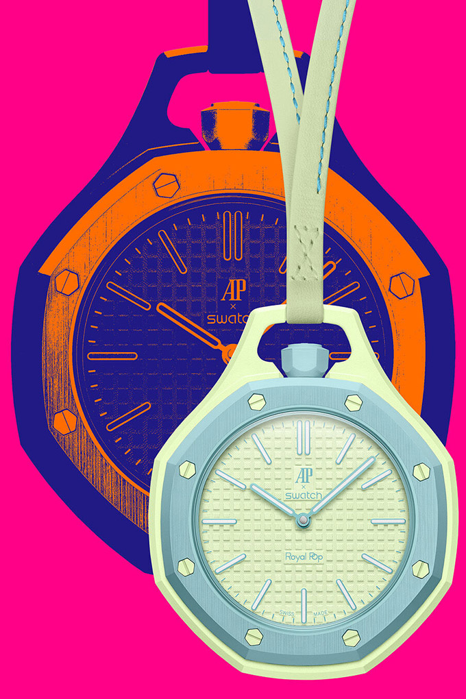 audemars piguet swatch royal pop collab