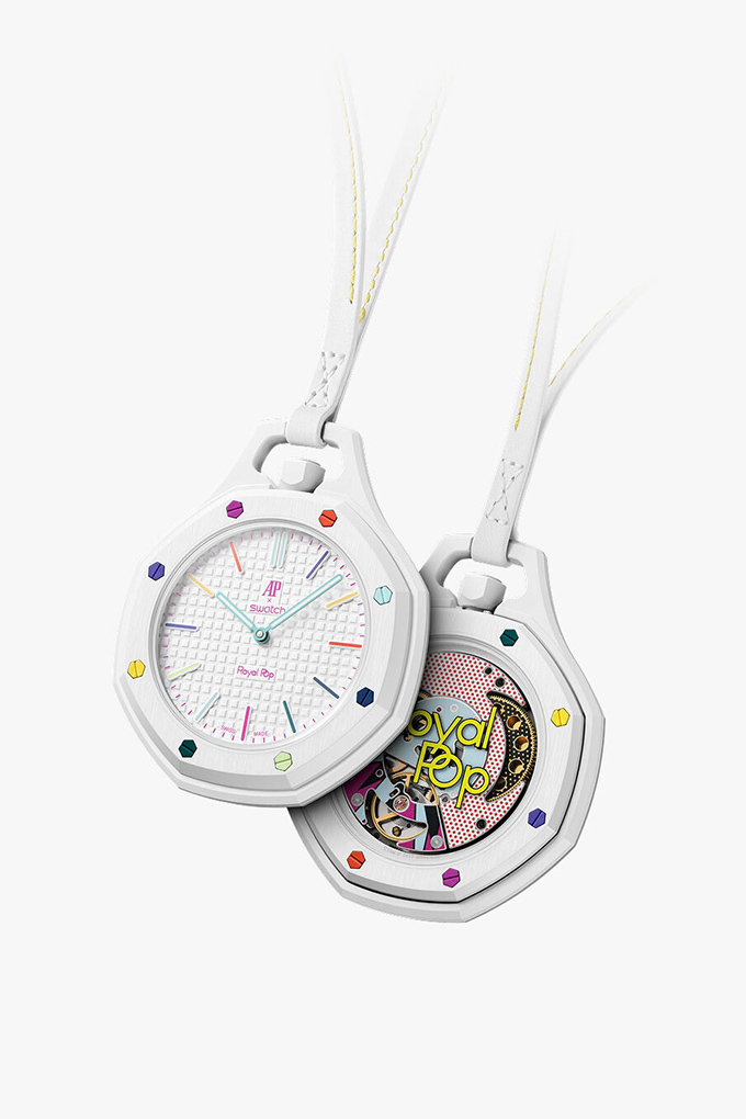 audemars piguet swatch huit blanc