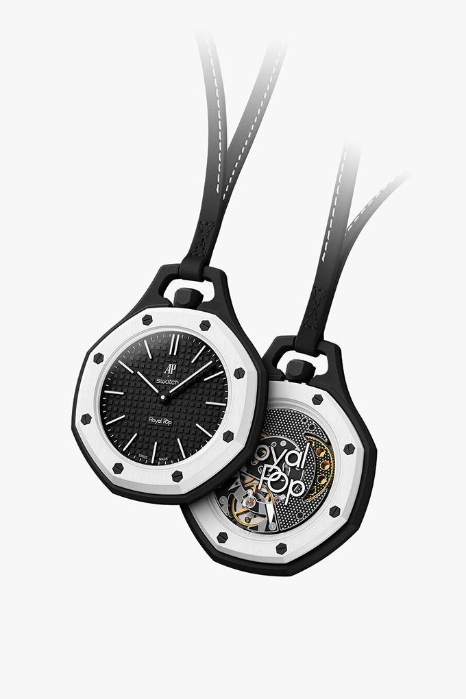 audemars piguet swatch ocho negro
