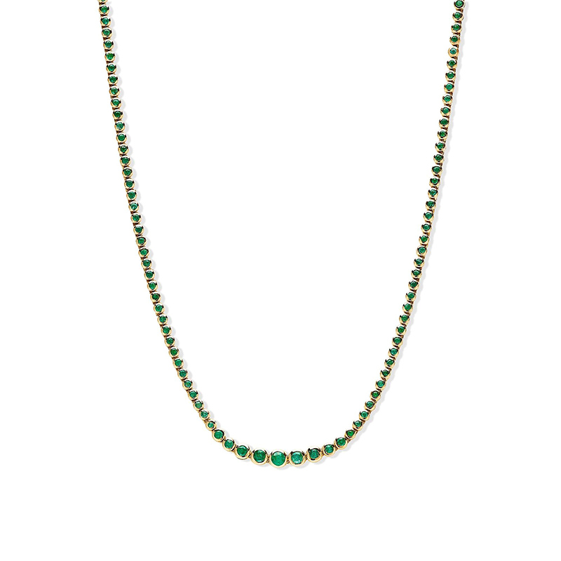 greg yuna emeralds necklace