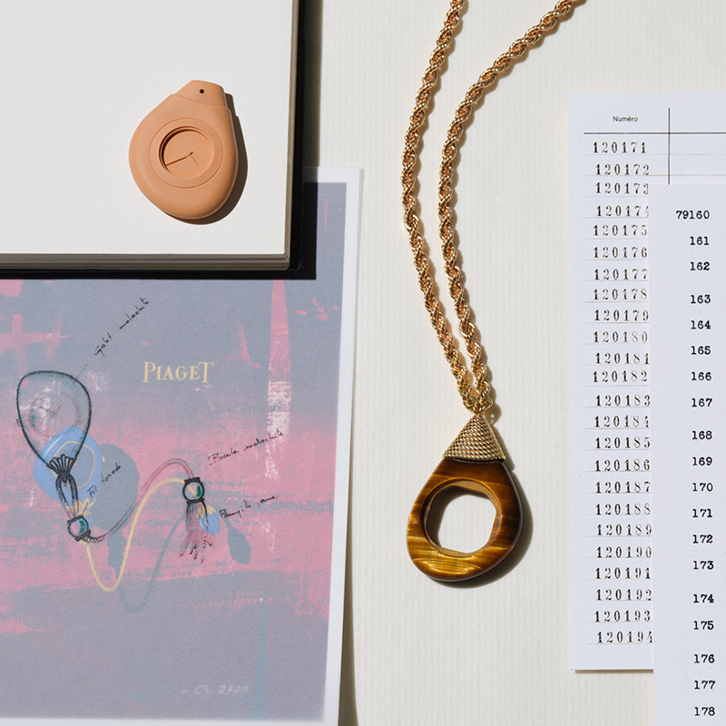 piaget hard stone watch swinging pebbles