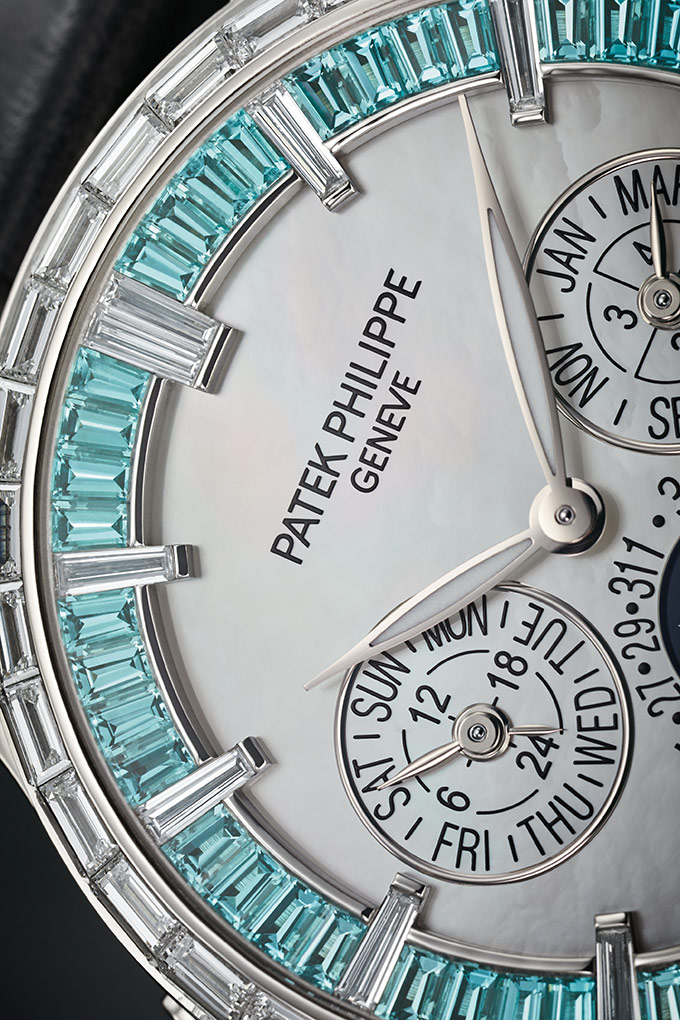 patek philippe paraiba tourmaline