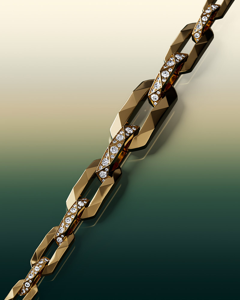 laurence graff signature chain bracelet